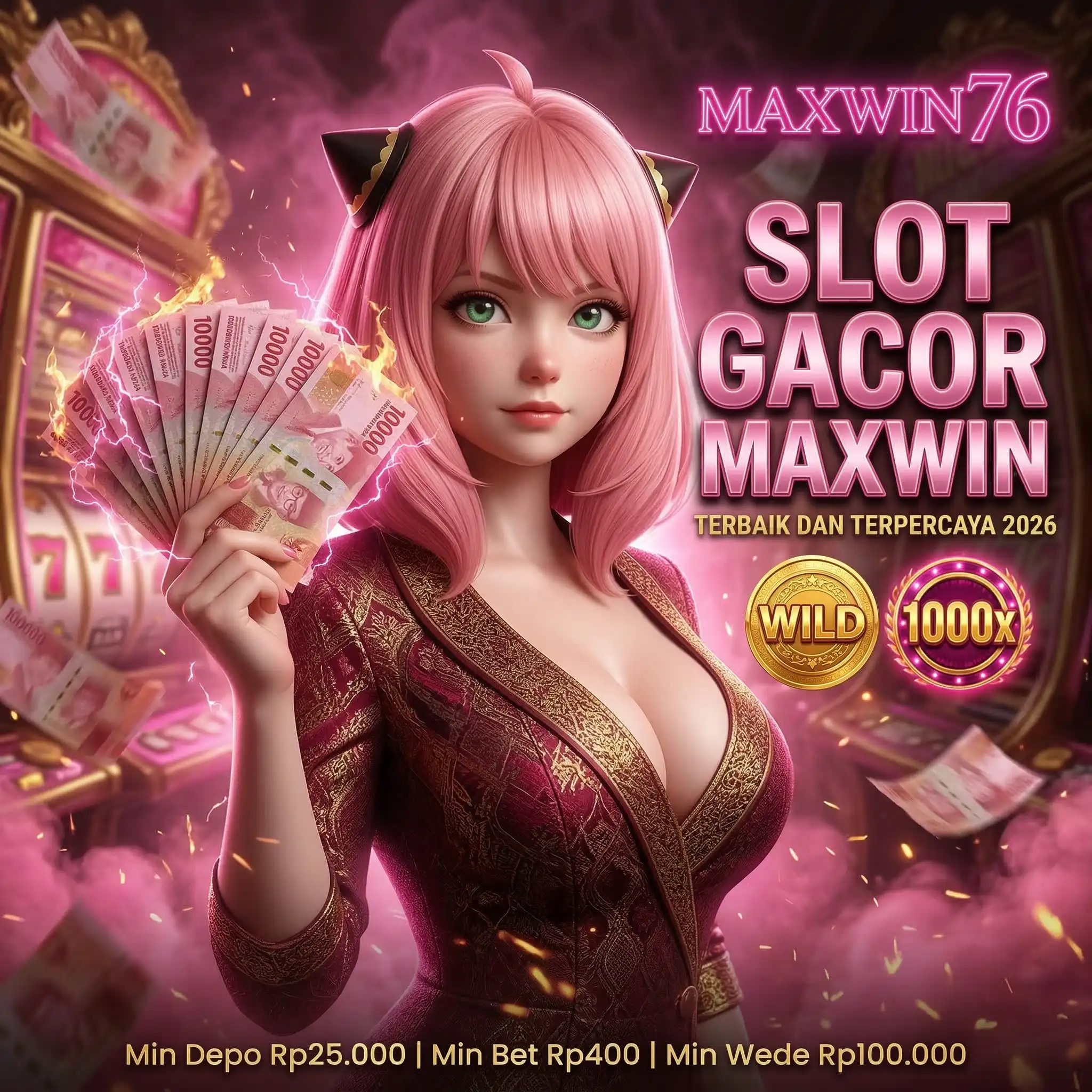 MAXWIN76: Link Slot Gacor Rekomendasi Maxwin Modal Receh Bet 200 Terbaru 2026