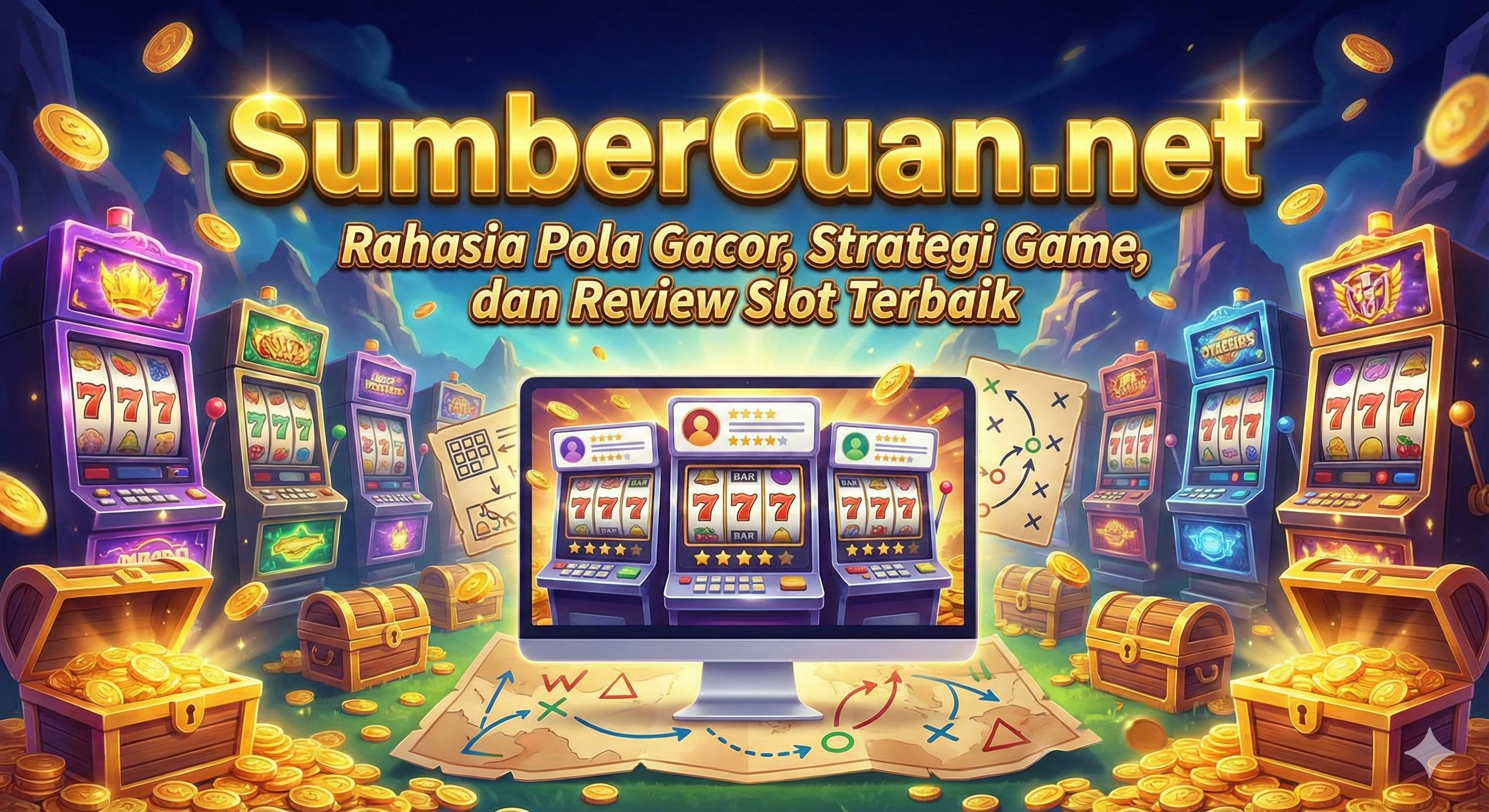 SumberCuan.net: Rahasia Pola Gacor, Strategi Game, dan Review Slot Terbaik