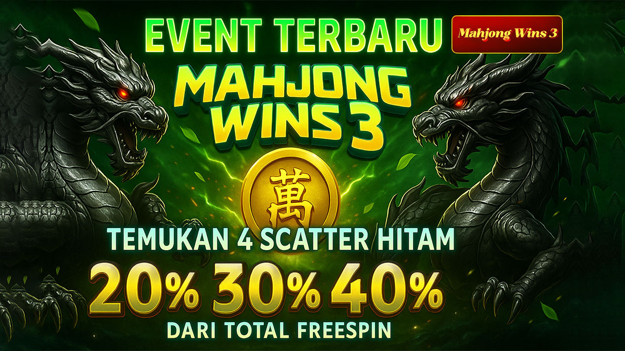 Mahjong Wins 3 Scatter Hitam Bikin Teknisi Jaringan Fiber Kantongi 56.930.000 Juta