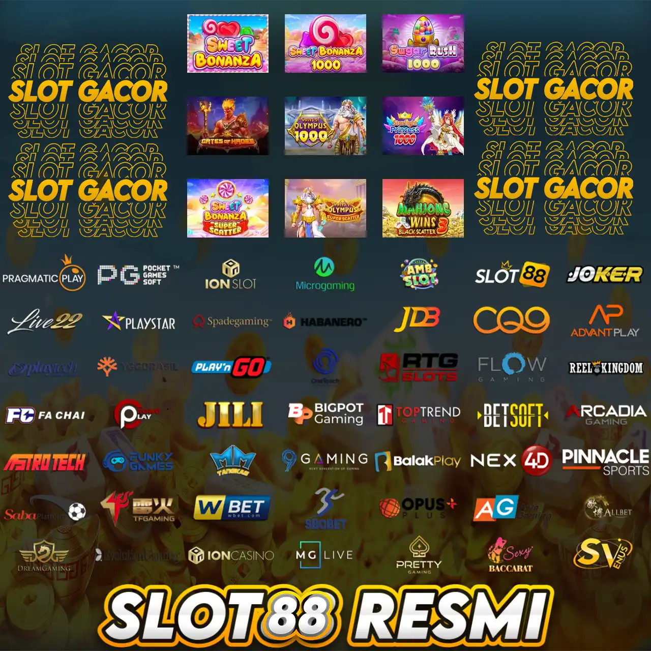 SLOT88 RESMI: Link Slot Deposit Qris Via Dana Tanpa Potongan Paling Gacor 2025